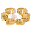 Aurelia Pearl Floral Earrings